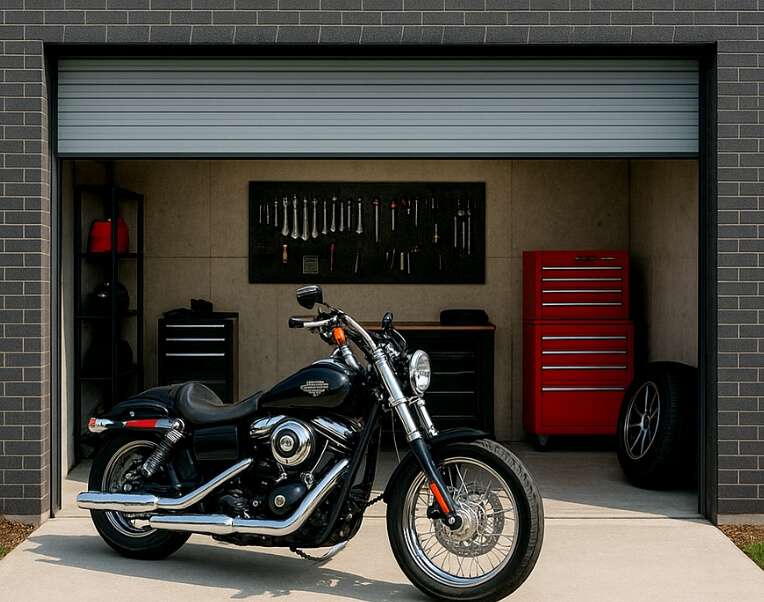 バイクガレージ